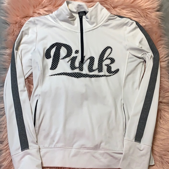 VS PINK quarter zip pullover sweater - Picture 2 of 4
